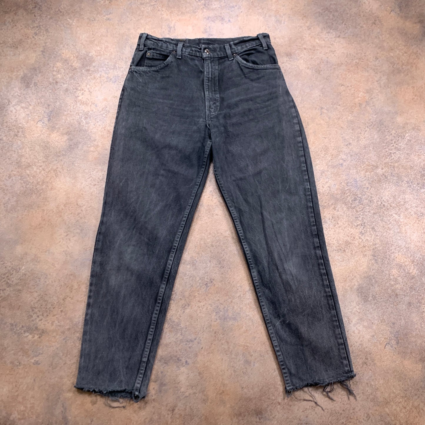 Vintage LEVI'S 901 Jeans W32 L28 Mens Relaxed Fit Tapered Grey 90s