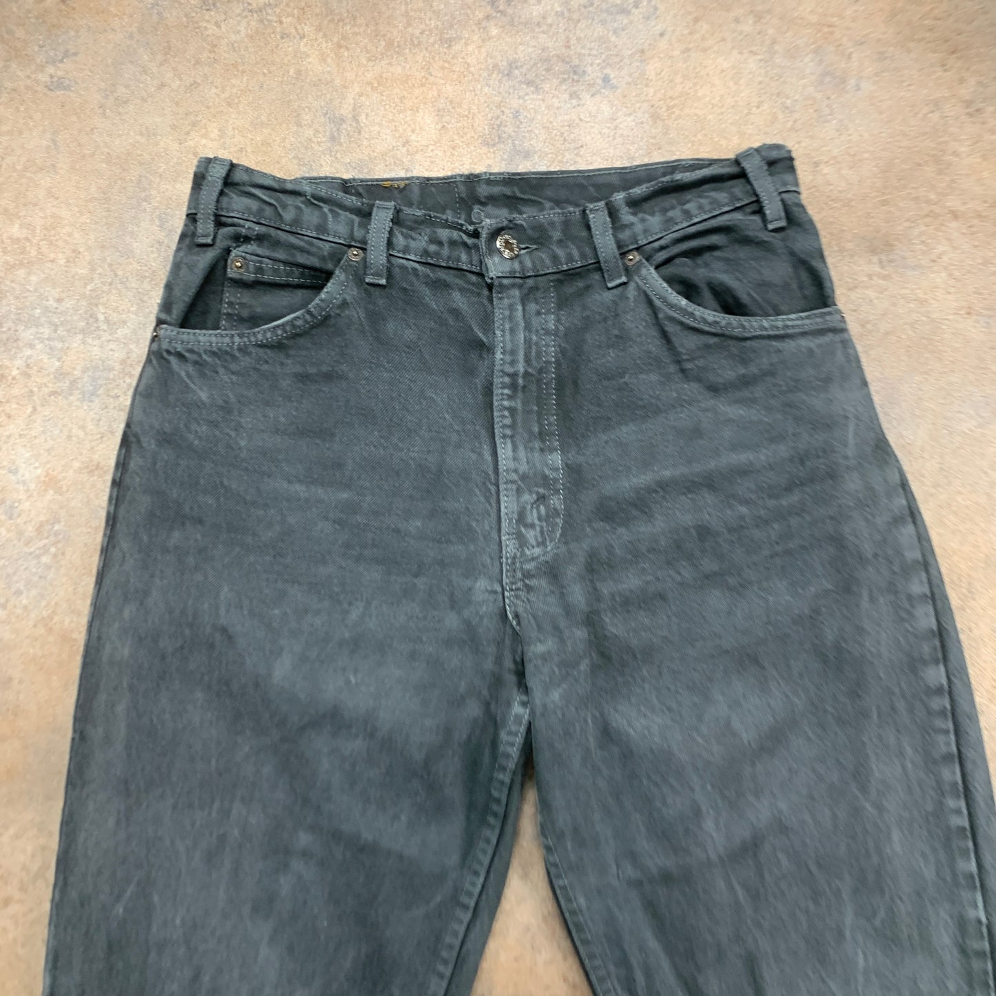 Vintage LEVI'S 901 Jeans W32 L28 Mens Relaxed Fit Tapered Grey 90s