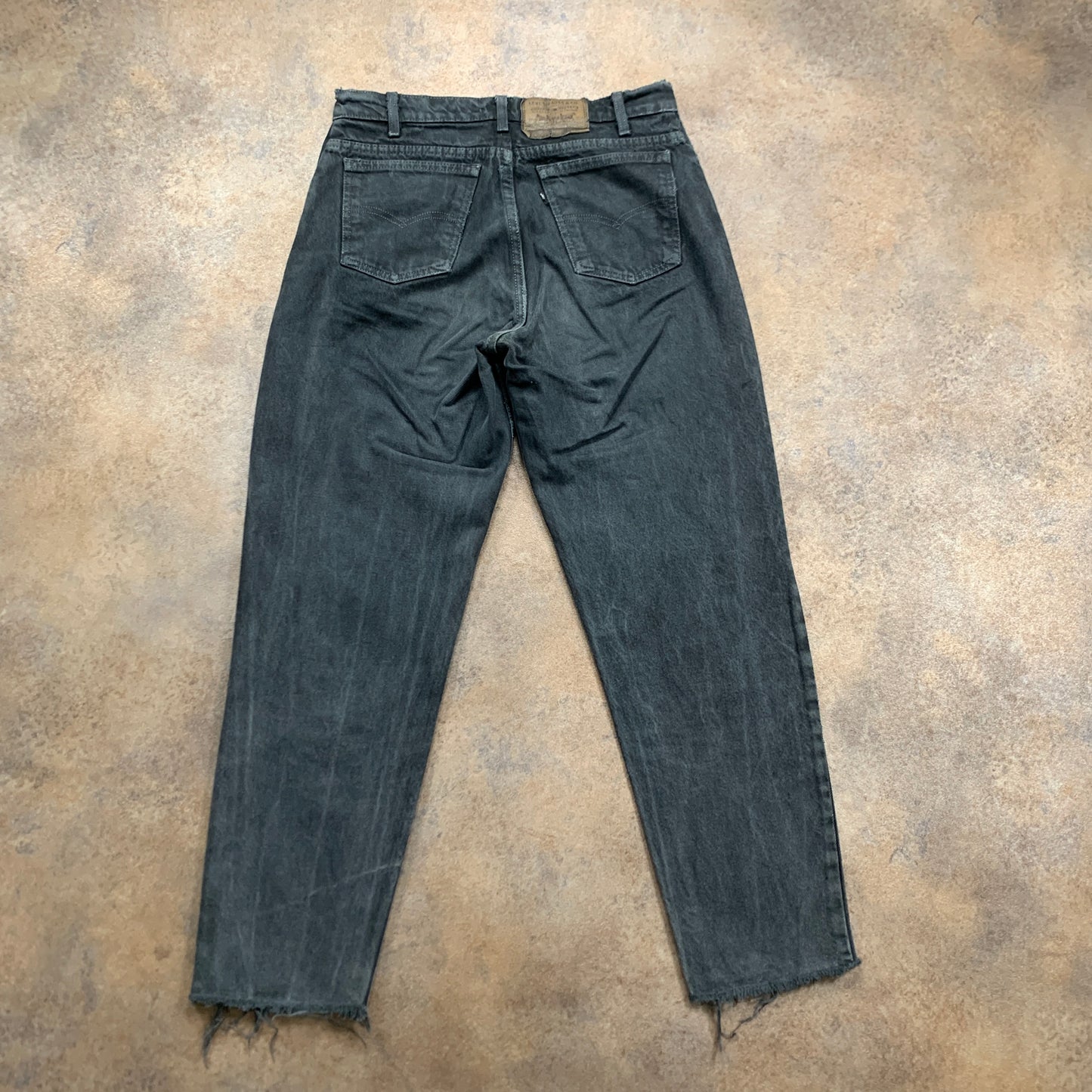Vintage LEVI'S 901 Jeans W32 L28 Mens Relaxed Fit Tapered Grey 90s