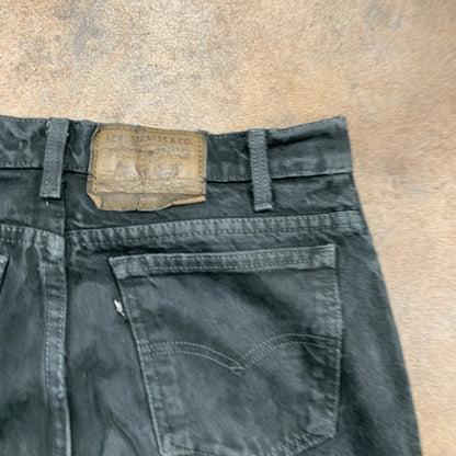 Vintage LEVI'S 901 Jeans W32 L28 Mens Relaxed Fit Tapered Grey 90s