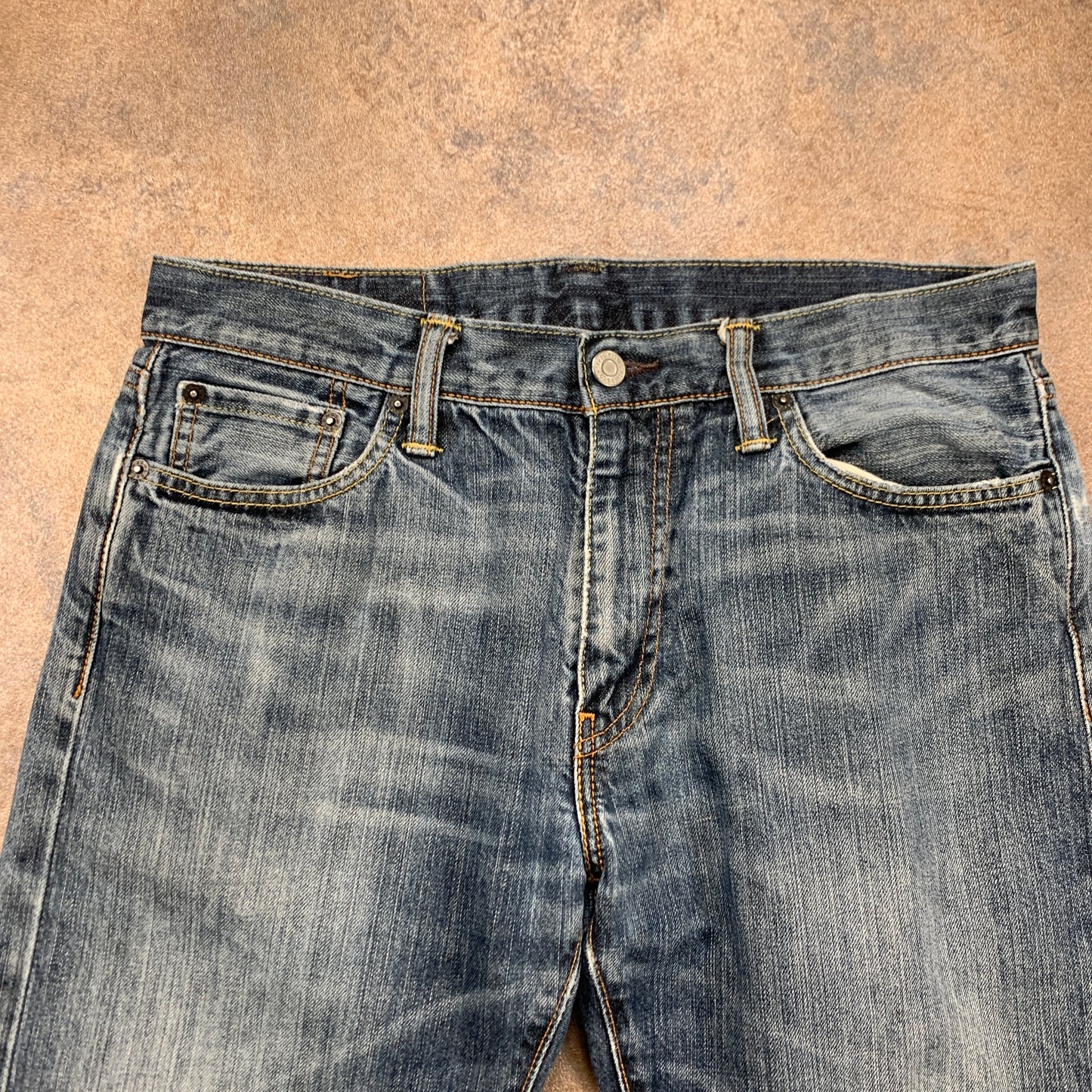 LEVI'S 504 Jeans W32 L31 Mens Regular Fit Straight Blue