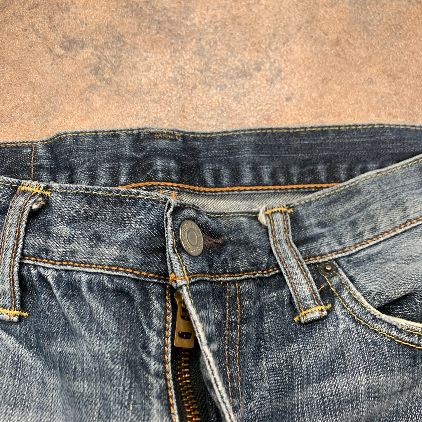 LEVI'S 504 Jeans W32 L31 Mens Regular Fit Straight Blue