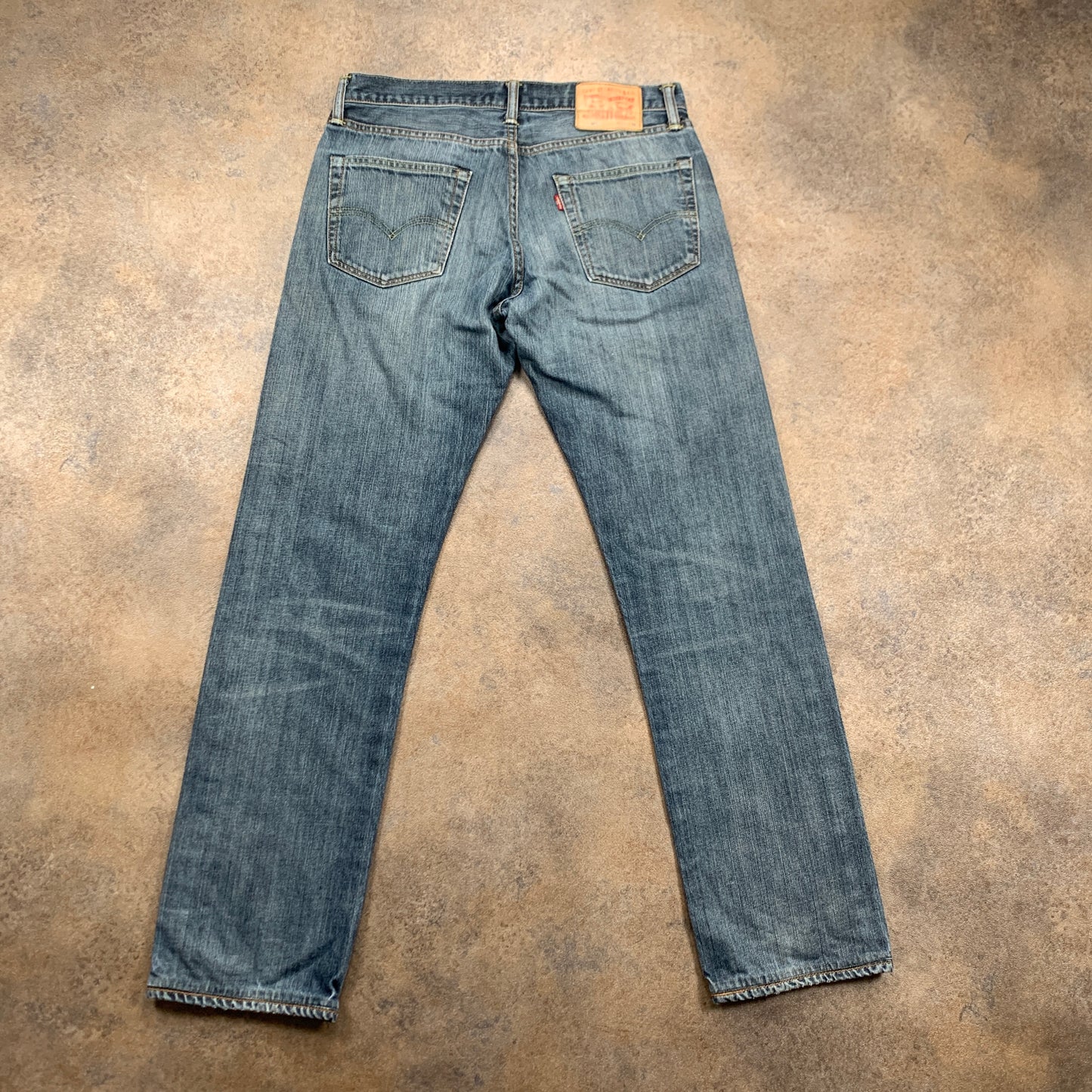 LEVI'S 504 Jeans W32 L31 Mens Regular Fit Straight Blue