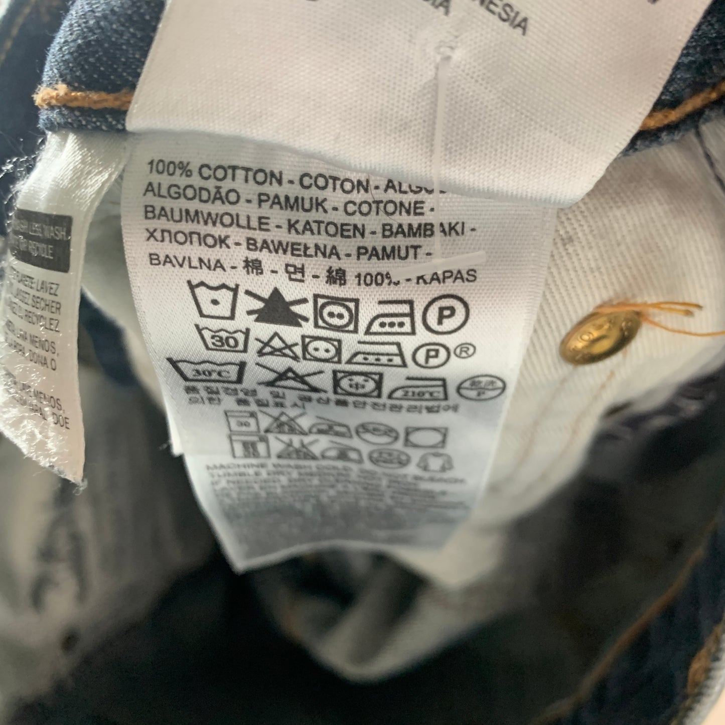 LEVI'S 504 Jeans W32 L31 Mens Regular Fit Straight Blue