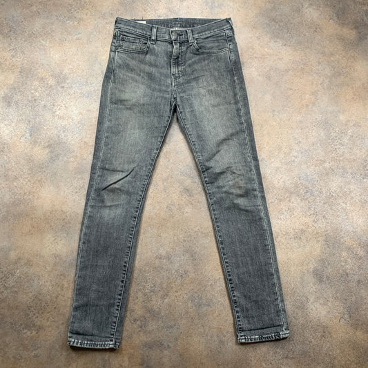 LEVI'S 519 Jeans W30 L31 Mens Skinny Fit Grey