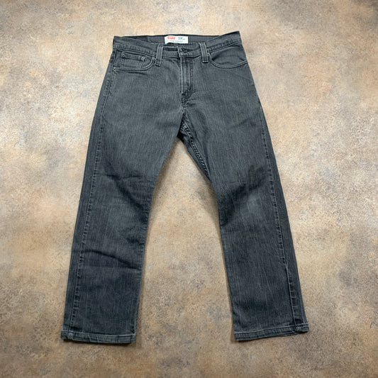 LEVI'S 514 Jeans W30 L26 Mens Regular Fit Straight Grey