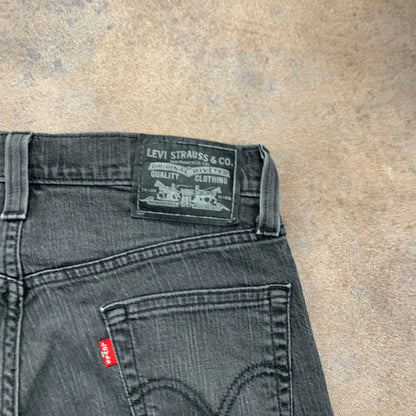 LEVI'S 514 Jeans W30 L26 Mens Regular Fit Straight Grey