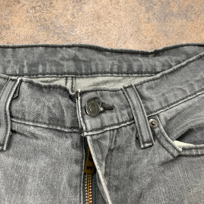 LEVI'S 504 Jeans W31 L30 Mens Regular Fit Straight Grey