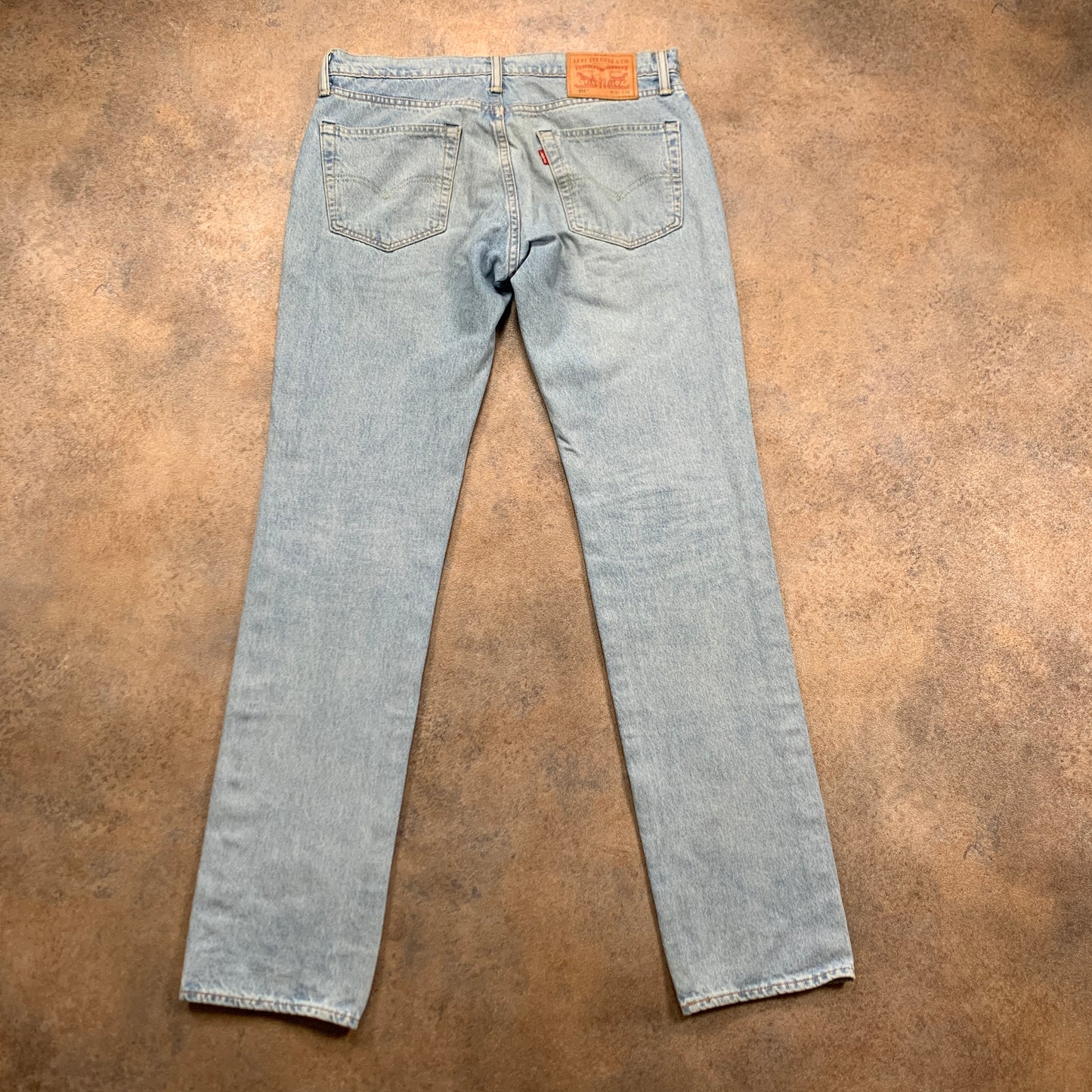 LEVI'S 511 Jeans W31 L34 Mens Slim Fit Blue