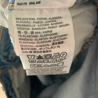 LEVI'S 512 Jeans W35 L32 Mens Slim Fit Tapered Blue