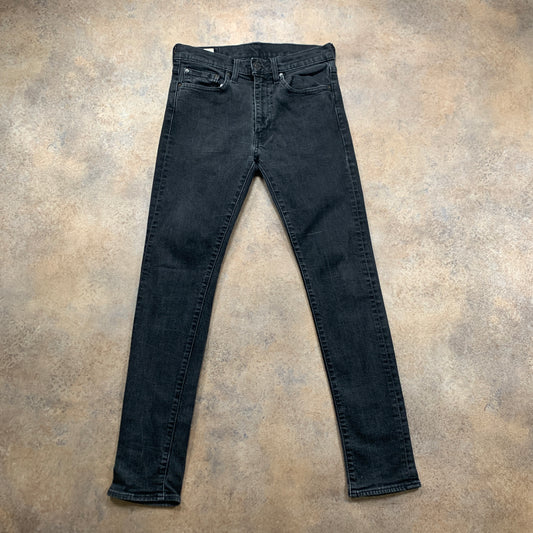 LEVI'S 519 Jeans W30 L30 Mens Skinny Fit Grey