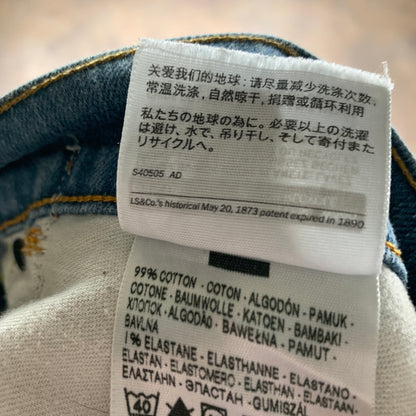 Vintage LEVI'S 504 Jeans W32 L28 Mens Regular Fit Straight Blue