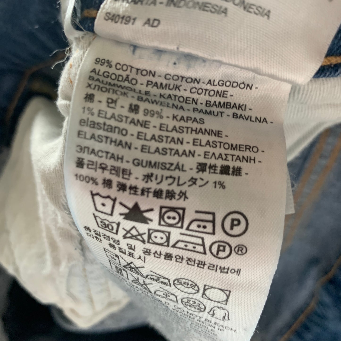 LEVI'S 504 Jeans W34 L32 Mens Regular Fit Straight Blue