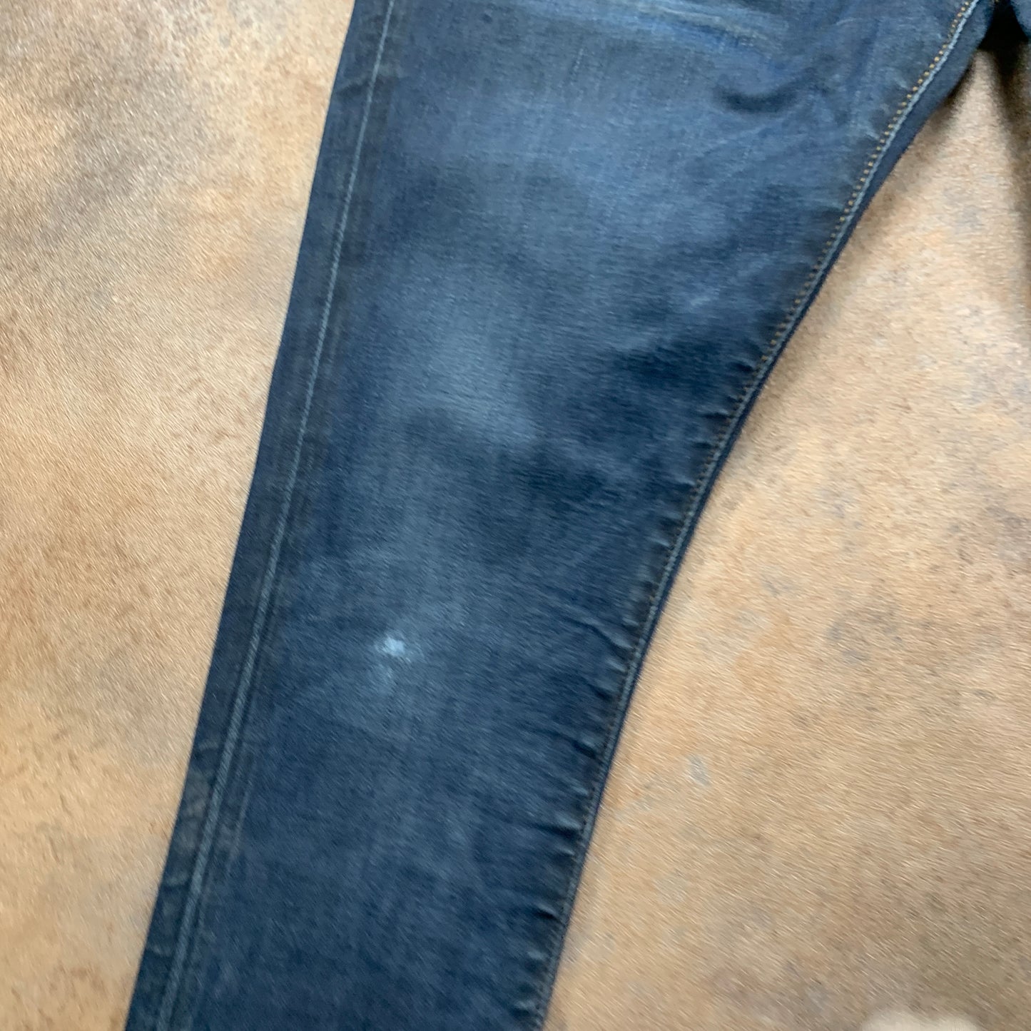 LEVI'S 65504 Jeans W32 L33 Mens Slim Fit Straight Blue