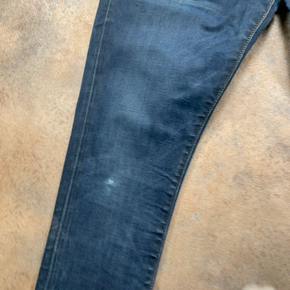 LEVI'S 65504 Jeans W32 L33 Mens Slim Fit Straight Blue