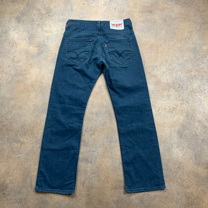 Vintage LEVI'S 506 Jeans W28 L28 Mens Regular Fit Straight Blue
