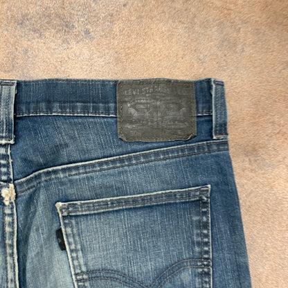LEVI'S 508 Jeans W30 L32 Mens Slim Fit Straight Blue