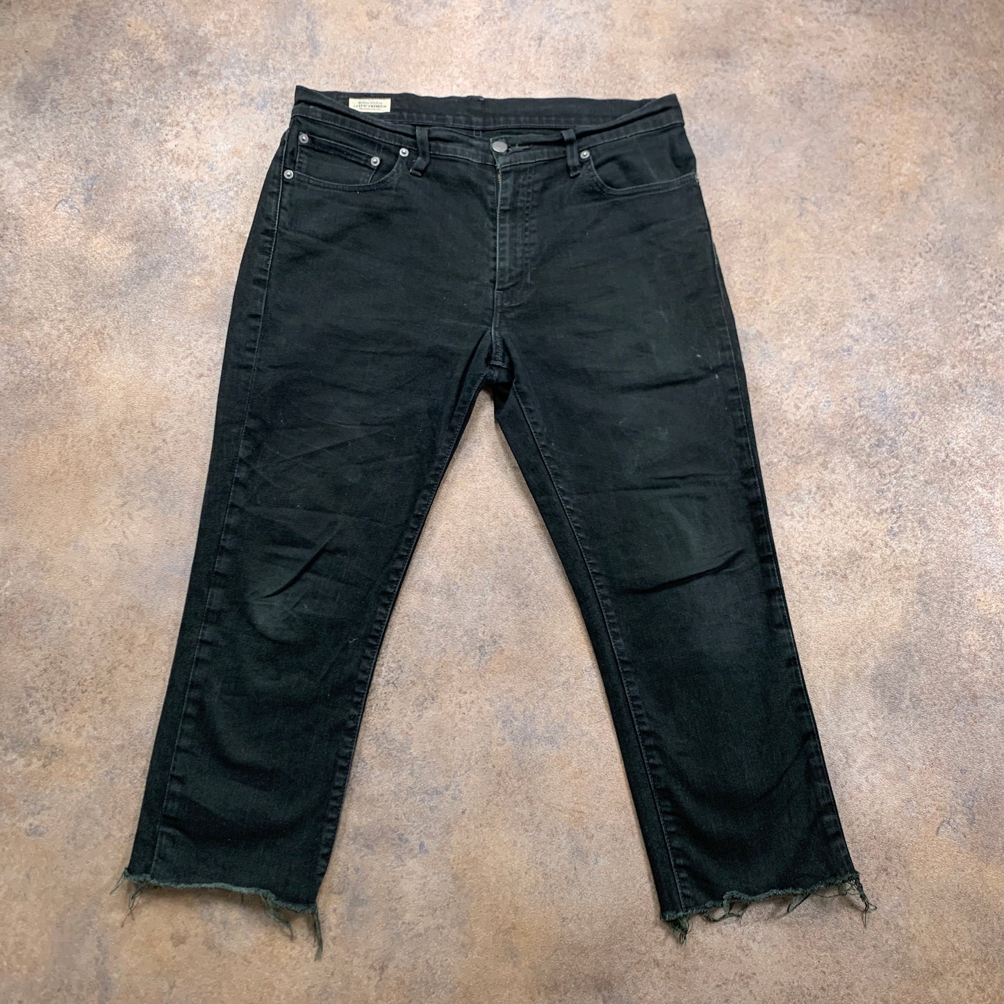 LEVI'S 511 Jeans W33 L23 Mens Slim Fit Dark Green