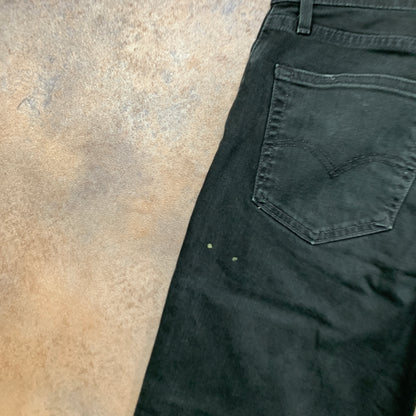 LEVI'S 511 Jeans W33 L23 Mens Slim Fit Dark Green