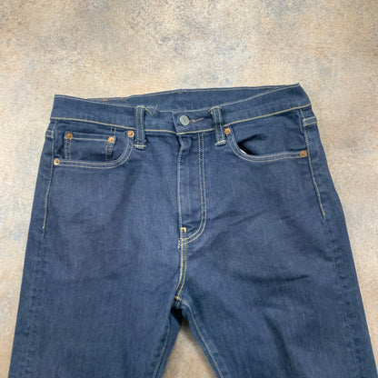 LEVI'S 522 Jeans W30 L30 Mens Slim Fit Tapered Blue