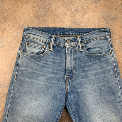 LEVI'S 512 Jeans W28 L31 Mens Slim Fit Tapered Blue
