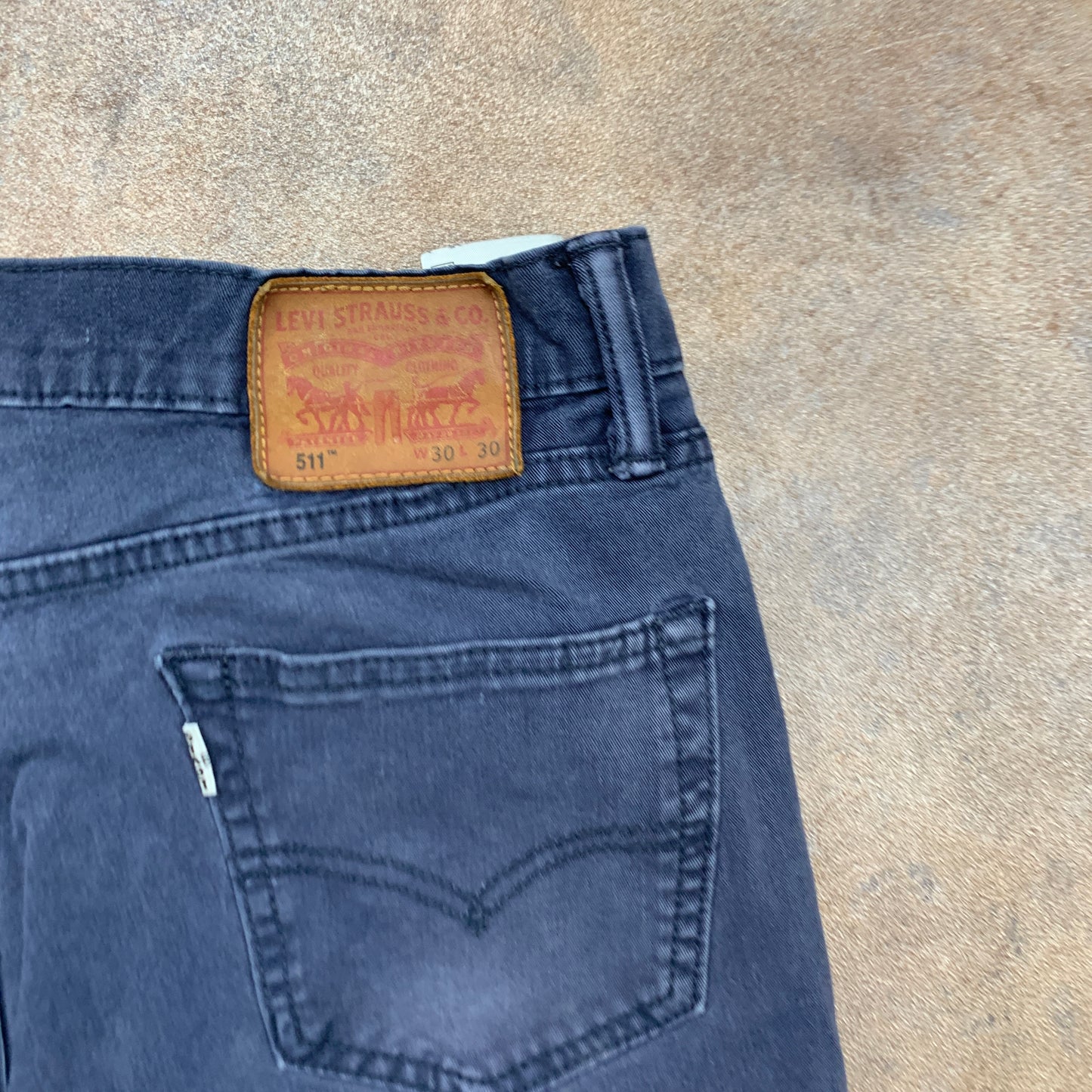 LEVI'S 511 Jeans W30 L23 Mens Slim Fit Blue