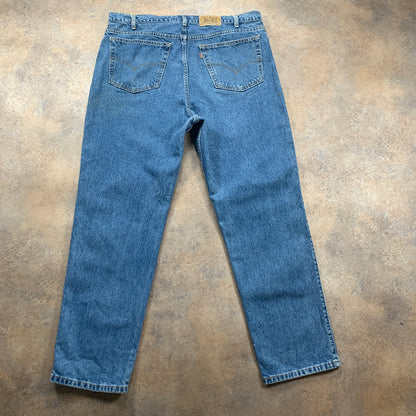 Vintage LEVI'S 540 Signature Jeans W42 L32 Mens Relaxed Fit Straight Blue
