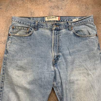 Vintage LEVI'S 505 Jeans W36 L30 Mens Regular Fit Straight Blue