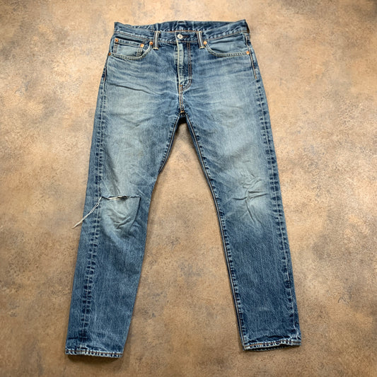 LEVI'S 512 Jeans W32 L29 Mens Slim Fit Tapered Blue