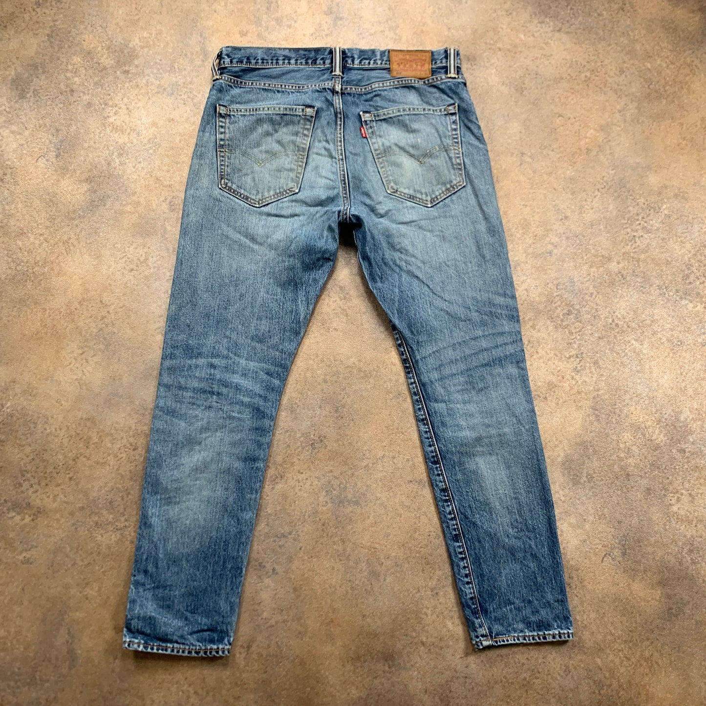 LEVI'S 512 Jeans W32 L29 Mens Slim Fit Tapered Blue