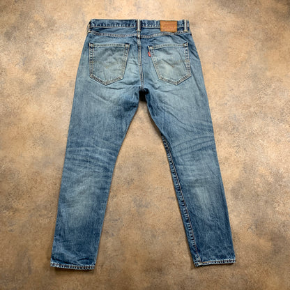 LEVI'S 512 Jeans W32 L29 Mens Slim Fit Tapered Blue