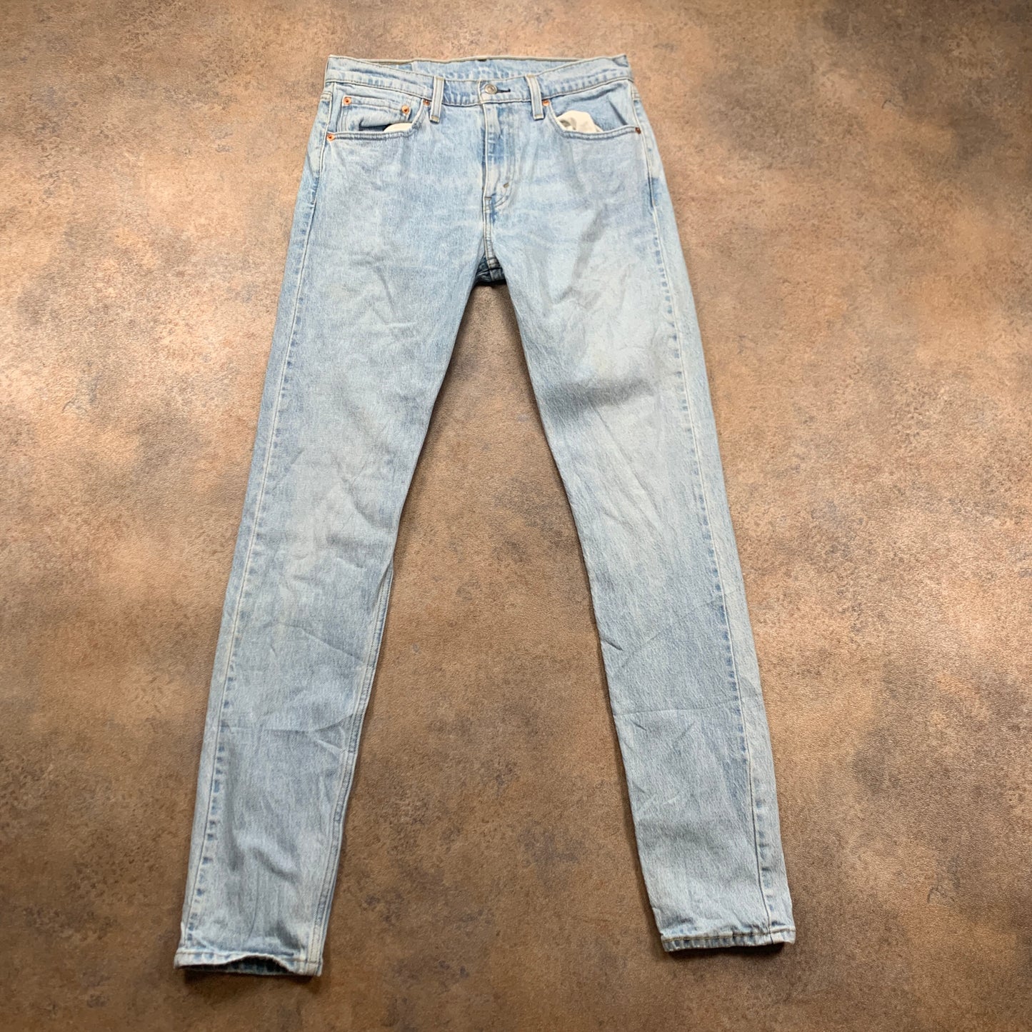 LEVI'S 512 Jeans W32 L34 Mens Slim Fit Tapered Blue