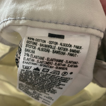 Vintage LEVI'S 519 Jeans W34 L29 Mens Slim Fit Off White