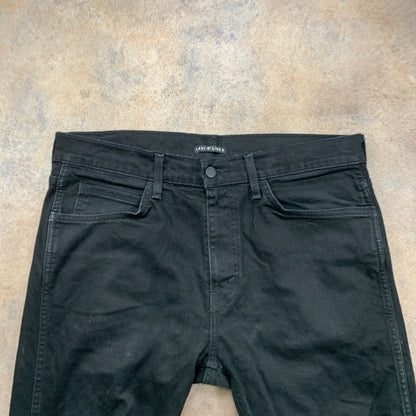 LEVI'S Line 8 Jeans W34 L24 Mens Skinny Fit Black