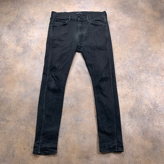 LEVI'S Line 8 Jeans W34 L30 Mens Skinny Fit Grey
