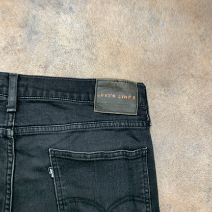 LEVI'S Line 8 Jeans W34 L30 Mens Skinny Fit Grey