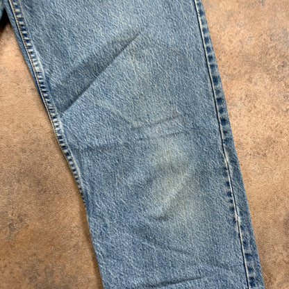 Vintage LEVI'S 618 Jeans W30 L32 Mens Regular Fit Tapered Blue 70s