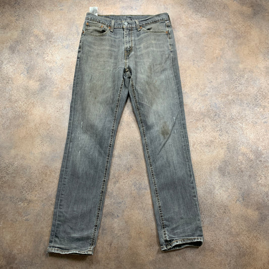 LEVI'S 541 Jeans W32 L32 Mens Slim Fit Tapered Grey