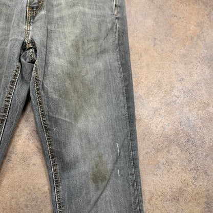 LEVI'S 541 Jeans W32 L32 Mens Slim Fit Tapered Grey
