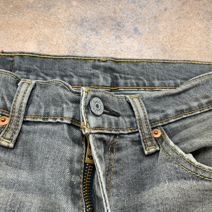 LEVI'S 541 Jeans W32 L32 Mens Slim Fit Tapered Grey
