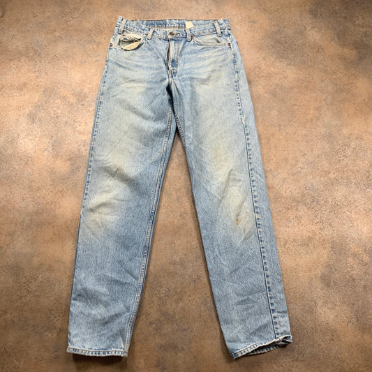 Vintage LEVI'S 550 Jeans W34 L36 Mens Relaxed Fit Straight Blue
