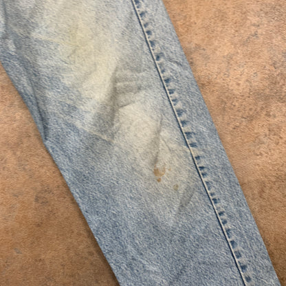 Vintage LEVI'S 550 Jeans W34 L36 Mens Relaxed Fit Straight Blue