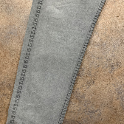LEVI'S 508 Jeans W32 L32 Mens Slim Fit Straight Grey
