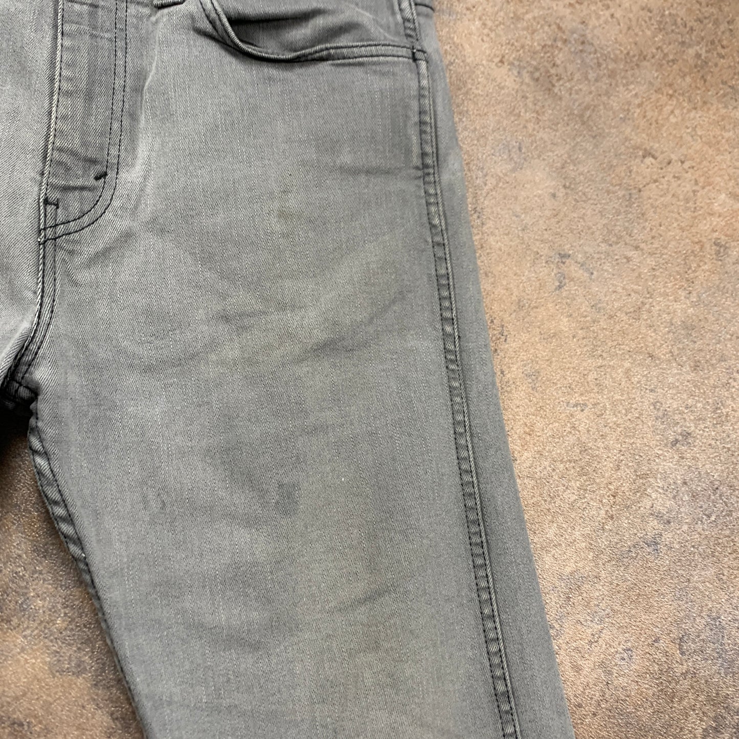 LEVI'S 508 Jeans W32 L32 Mens Slim Fit Straight Grey