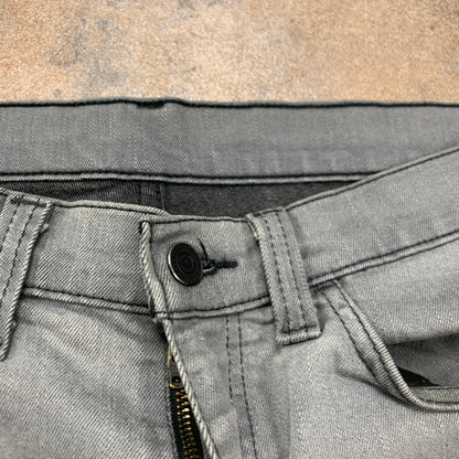 LEVI'S 508 Jeans W32 L32 Mens Slim Fit Straight Grey