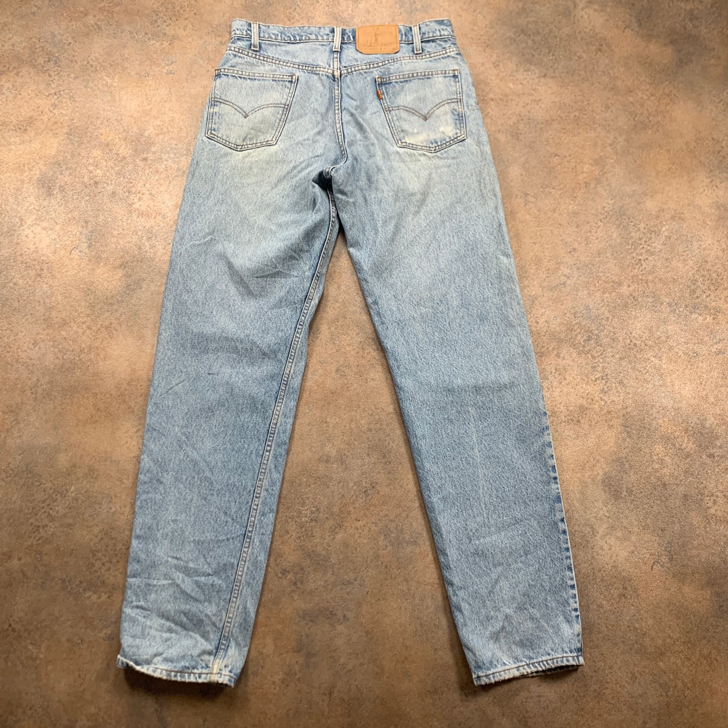 Vintage LEVI'S 550 Jeans W34 L36 Mens Relaxed Fit Straight Blue
