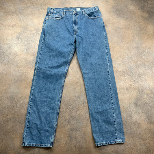Vintage LEVI'S 505 Jeans W38 L34 Mens Regular Fit Straight Blue