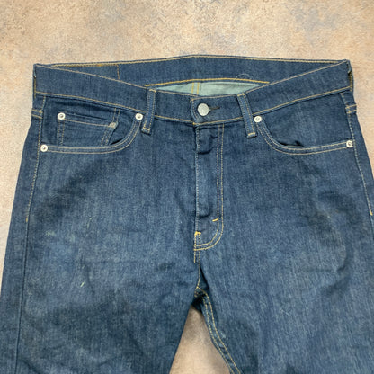 LEVI'S 513 Jeans W32 L30 Mens Slim Fit Blue