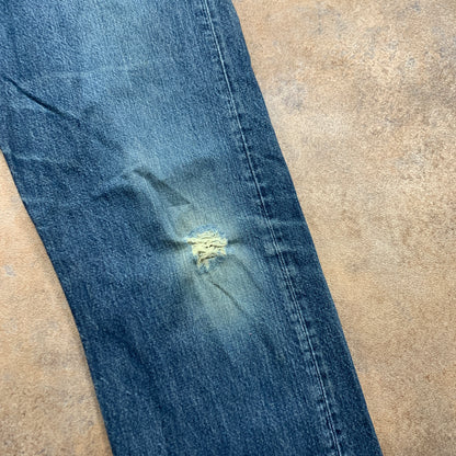 LEVI'S 501 Jeans W36 L33 Mens Regular Fit Straight Blue