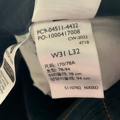 LEVI'S 511 Jeans W31 L32 Mens Slim Fit Blue